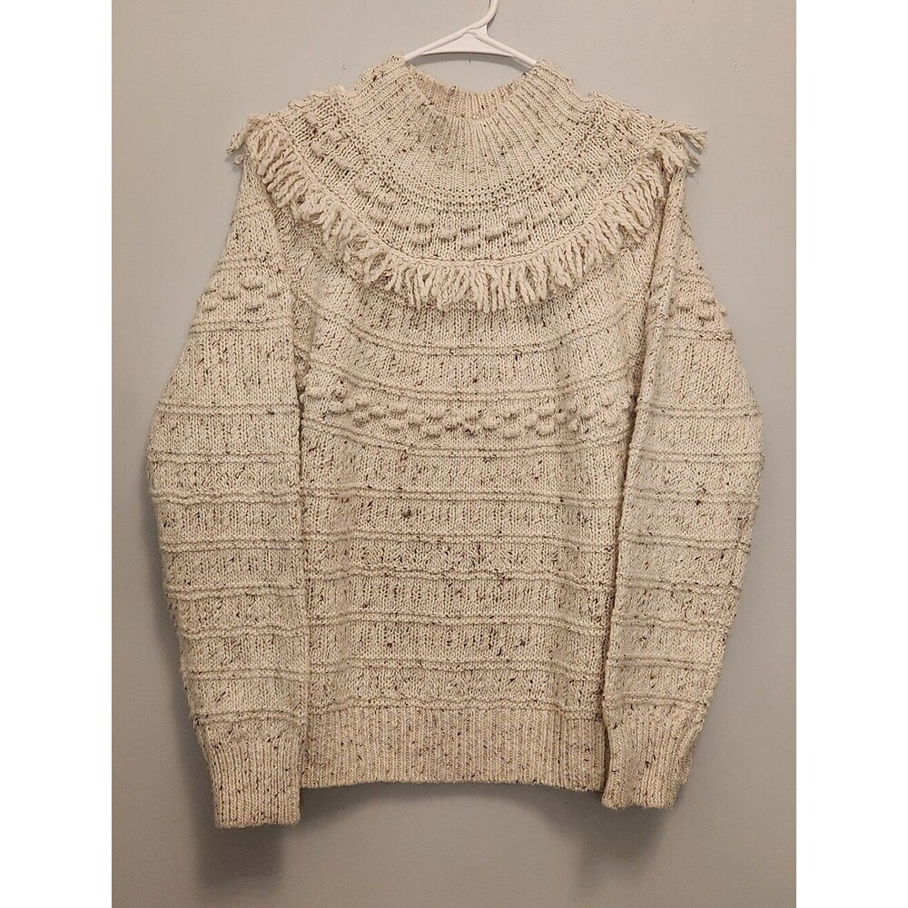 Fat Face Nora Craft Ivory Jumper (Sweater) Size US 8
